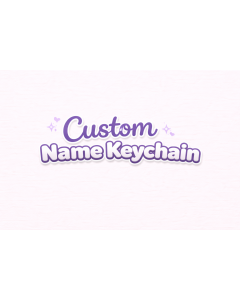 Custom Name Keychain