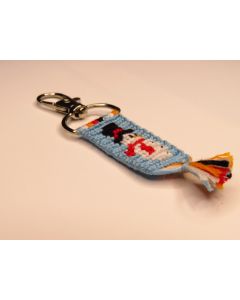 Snowman Keychain