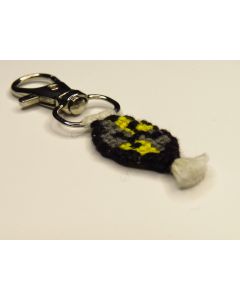 Wizard House Keychain-Yellow