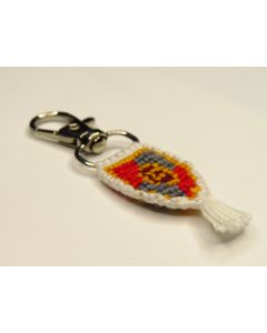 Wizard House Keychain-Red 2