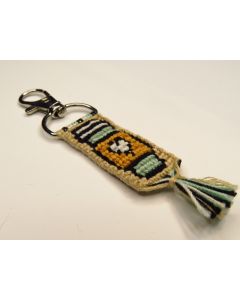 Coffee Cup Keychain-Green