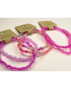 Mix Bracelet Set Pink