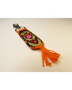 Orange Tiger Keychain