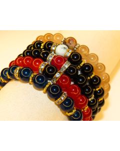 Center Accent Beaded Bracelet