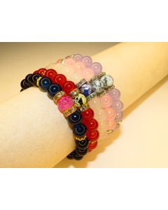 Balanced Accent Beaded Bracelet