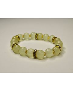 Essential Beaded Bracelet-Yellow-Gold