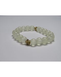 Essential Bloom Beaded Bracelet-Yellow-Gold
