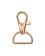 Custom Name Keychain Rose Gold