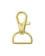 Custom Name Keychain Gold