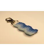 Blue Wave Keychain