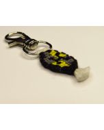 Wizard House Keychain-Yellow