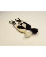 Heart Set Keychain-Black