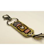 Coffee Cup Keychain-Pink