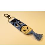 Blue Donkey Keychain